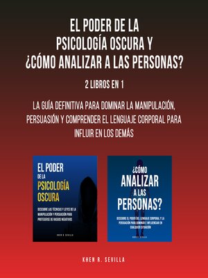cover image of El Poder De La Psicología Oscura y ¿Cómo Analizar a Las Personas?